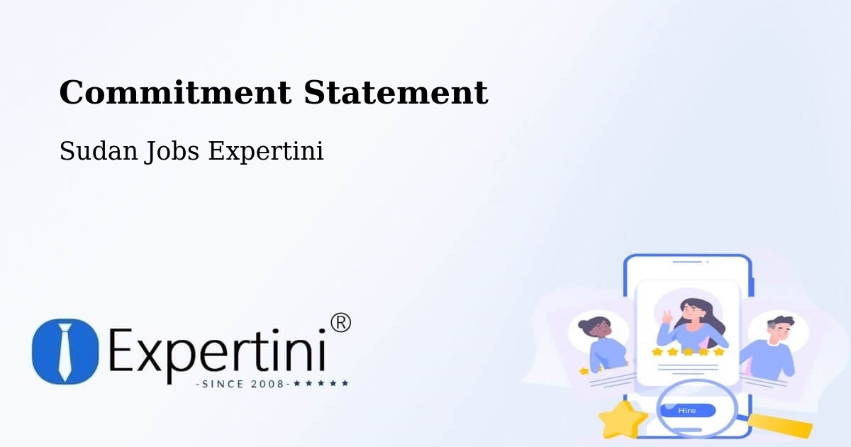 Corporate Commitment – El Matama - Sudan Jobs Expertini